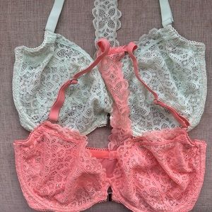 New Victoria’s Secret Unlined Racerback Bras